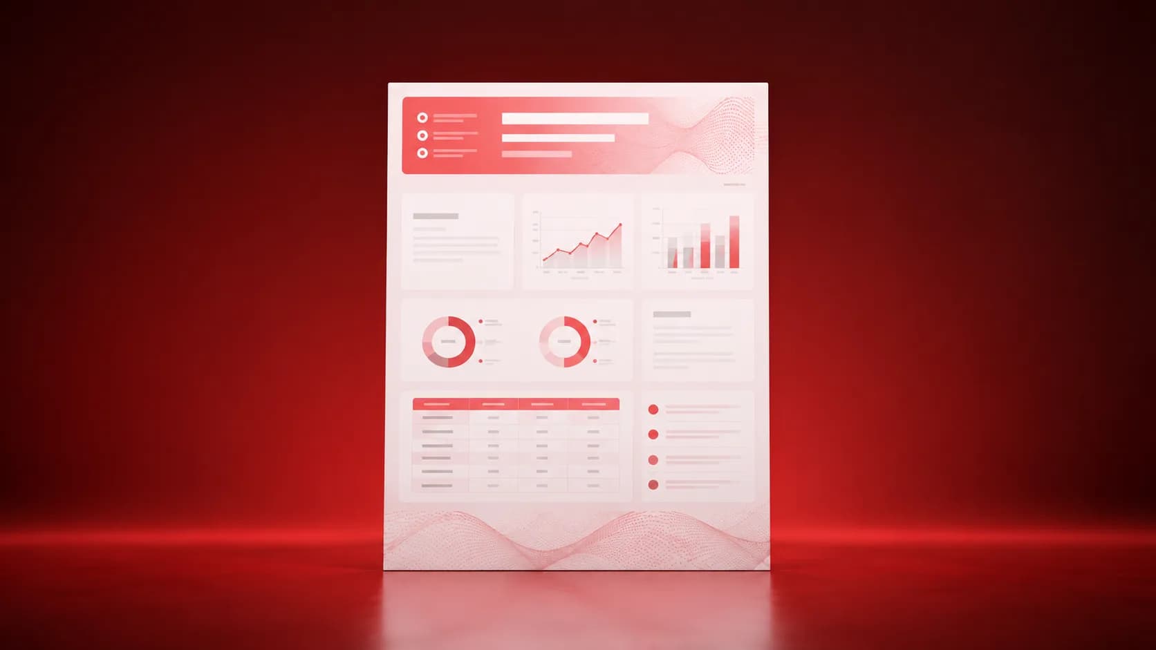 Scientific poster and publication templates for medical communication
