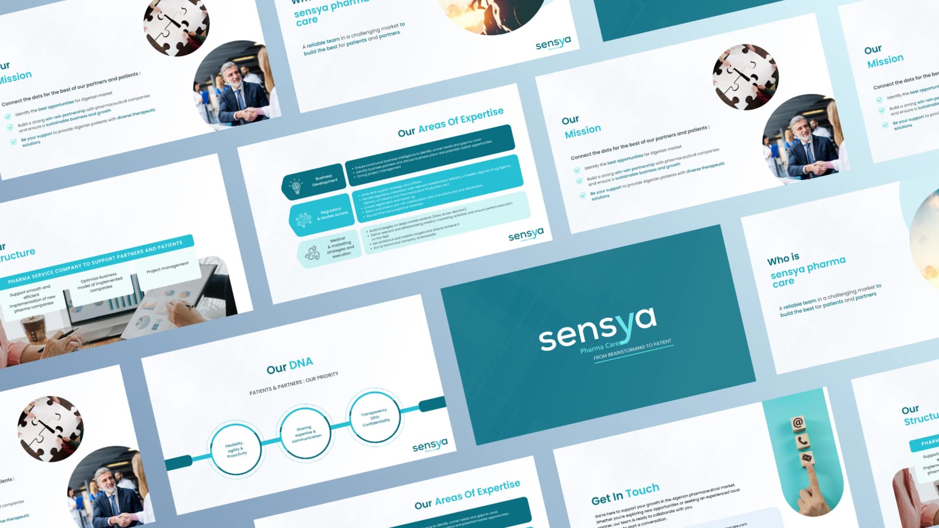Business tools design and visual refinement for a pharmaceutical company
