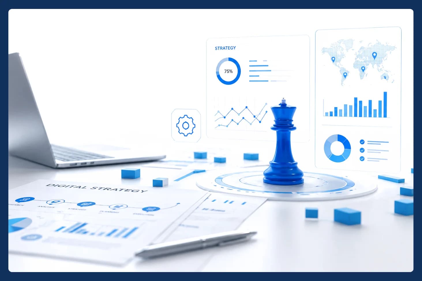 Digital strategy and roadmap for healthcare and scientific projects