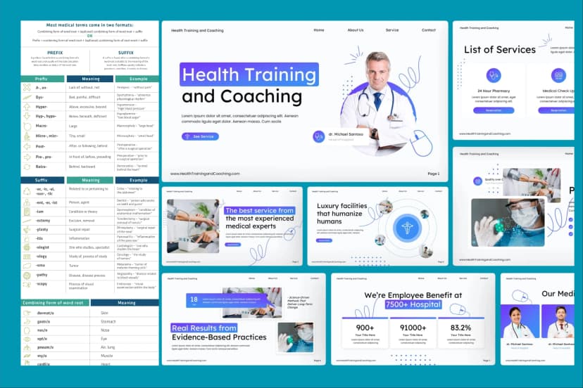 Visual training kits for medical devices and healthcare product onboarding