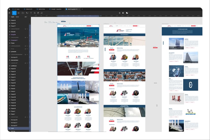 Design to Webflow and Framer build for healthcare digital interfaces